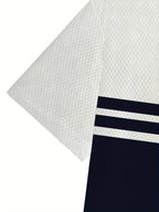 Letter Print Round-Neck Sportswear Set