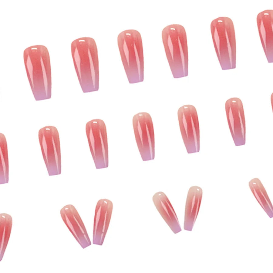 set Medium long fake nails