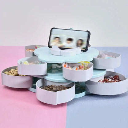 2-Layer Snack Tray Organizer