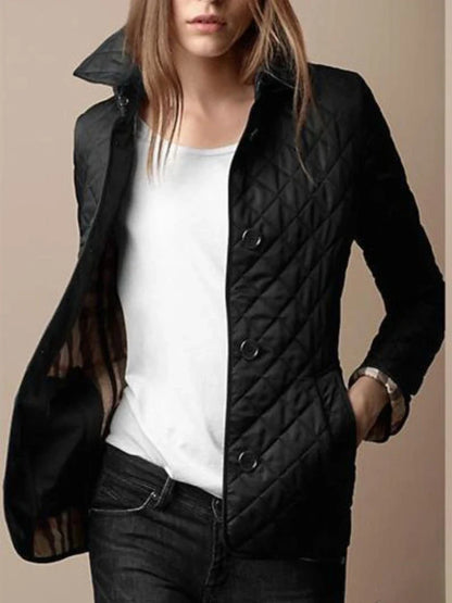 Elegant Quilted Winter Coat