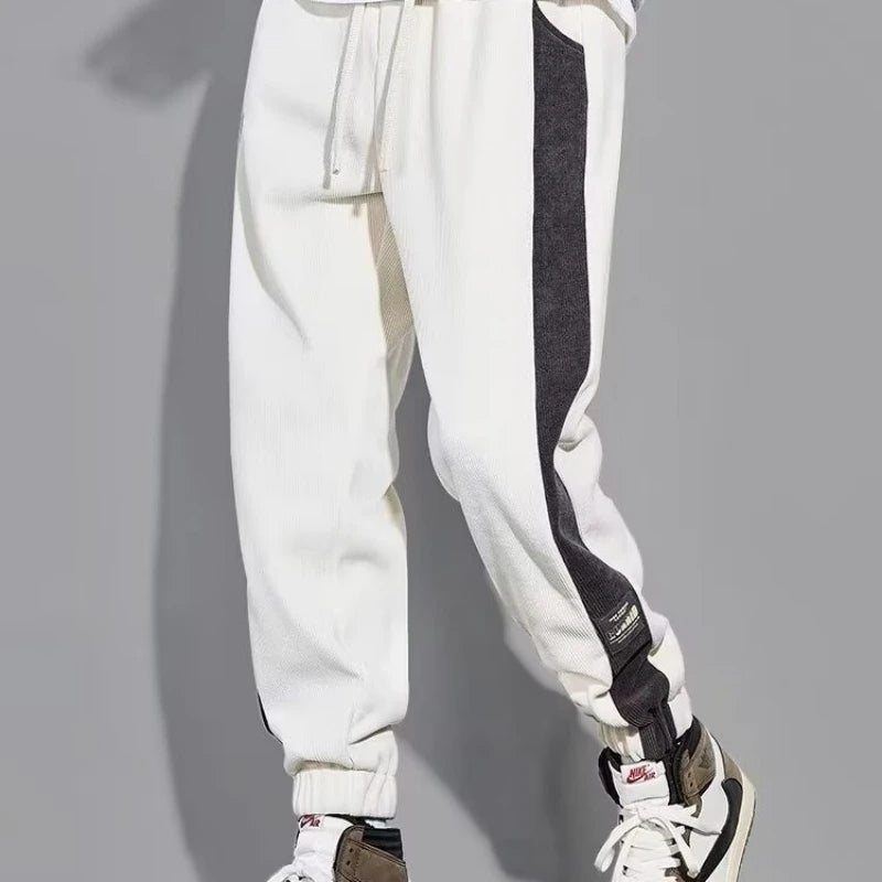 Corduroy Loose Sports Pants