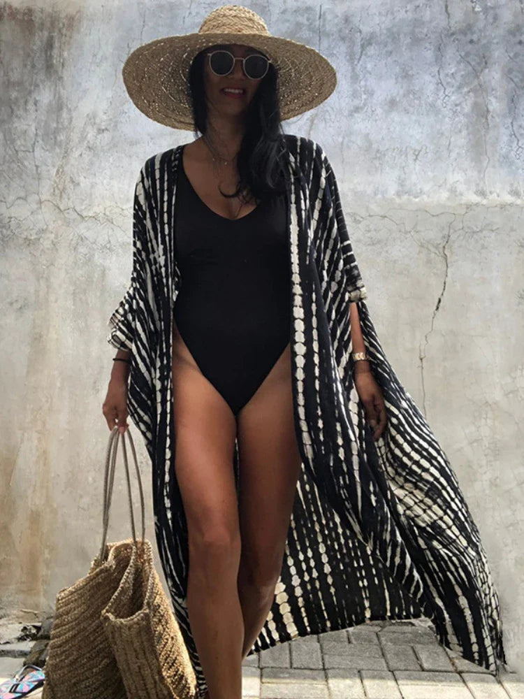 Swimwear Cover Cape Dress