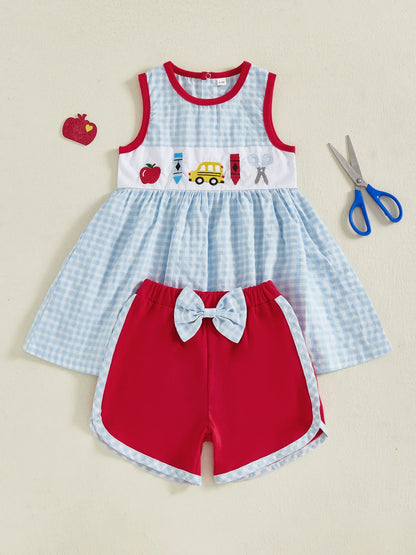Baby Girl Summer Outfit Set