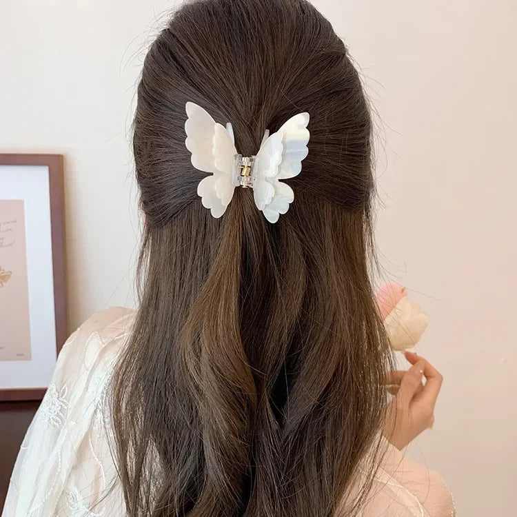 Butterfly Gradient Hair Claws