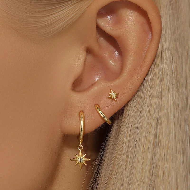 Punk Rock Earrings Set