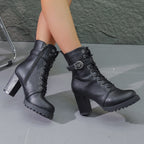 Green Ankle Boots