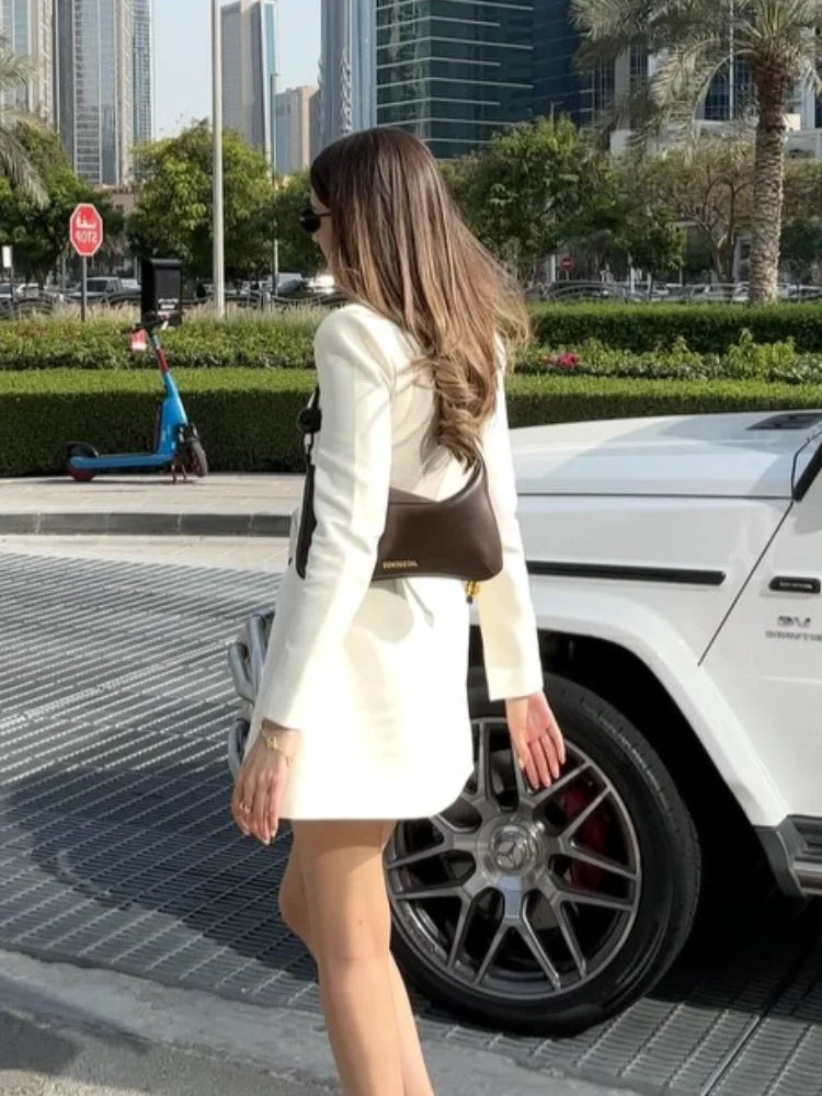 Elegant A-Line Mini Dress