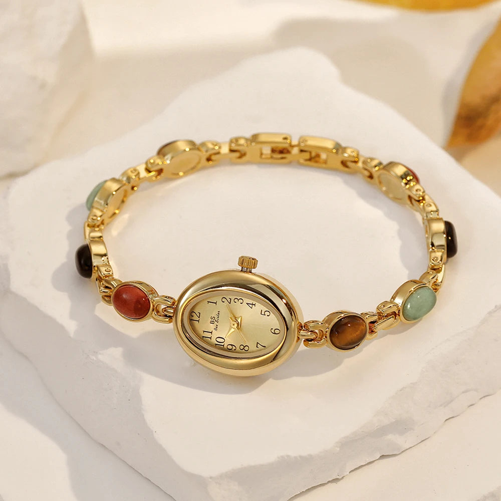 Jade Oval Watch