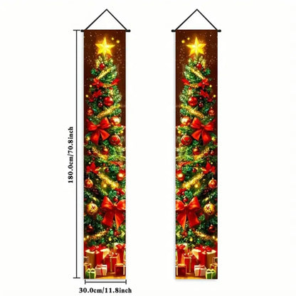 Christmas Santa Door Banner