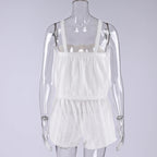 HiLoc Elegant Jacquard Cotton Pajama Set