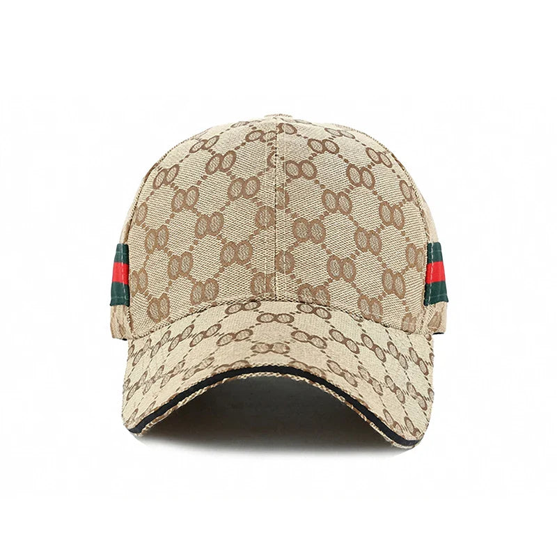Red Green Stripe Cap