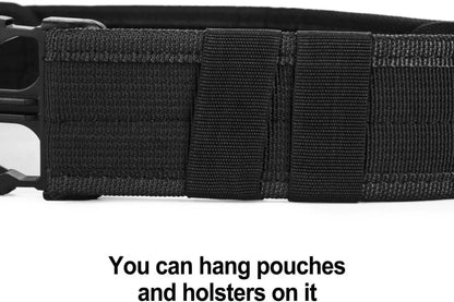Tactical military nylon belt