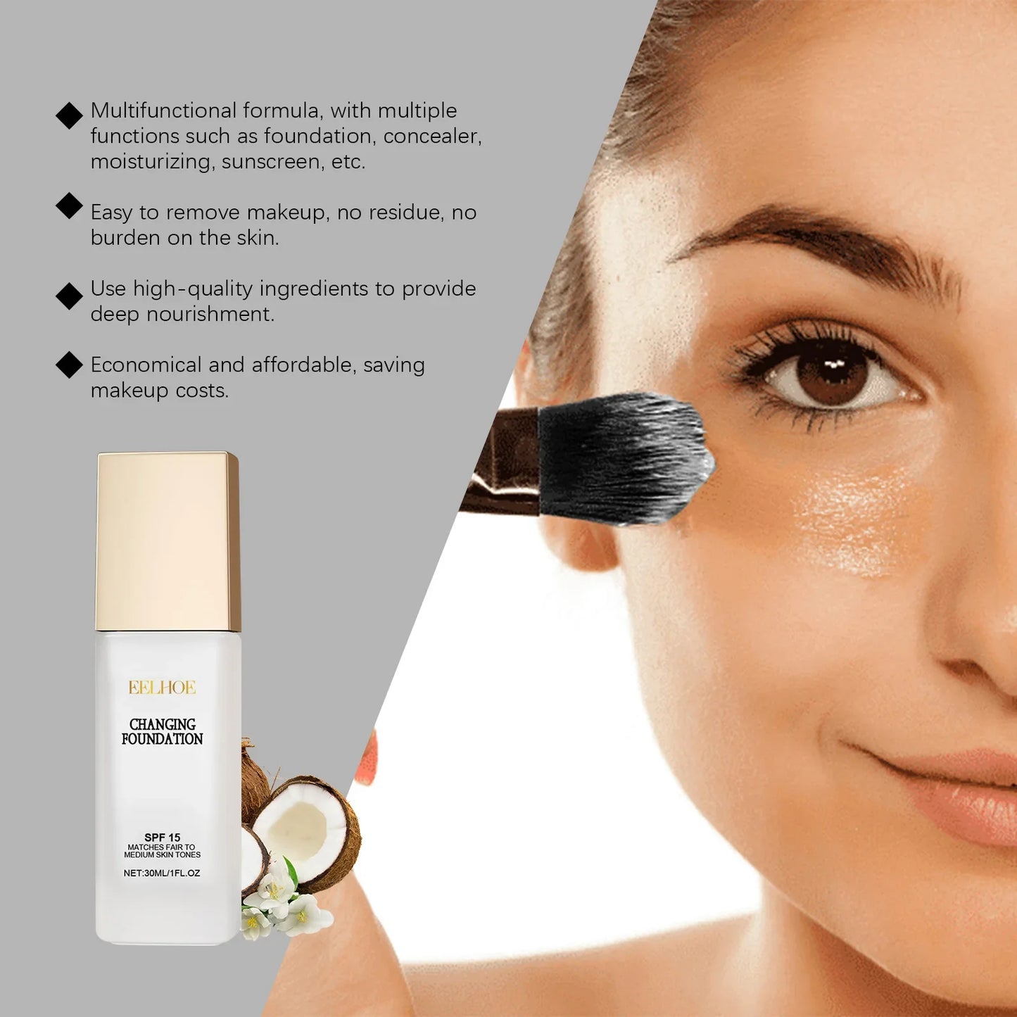 Colour Changing SPF 15 Foundation