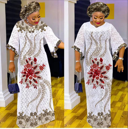 Elegant Kaftan Maxi Dress