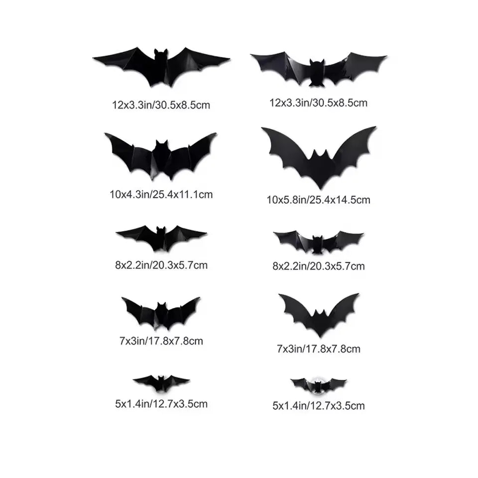 3D Bat LED Night Light Decal