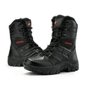 Black Polyester Desert Combat Boots