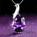 Crystal Blue Topaz Pendant