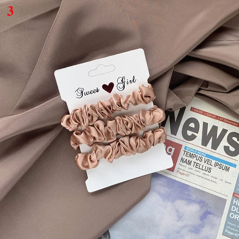 Satin Scrunchie Set