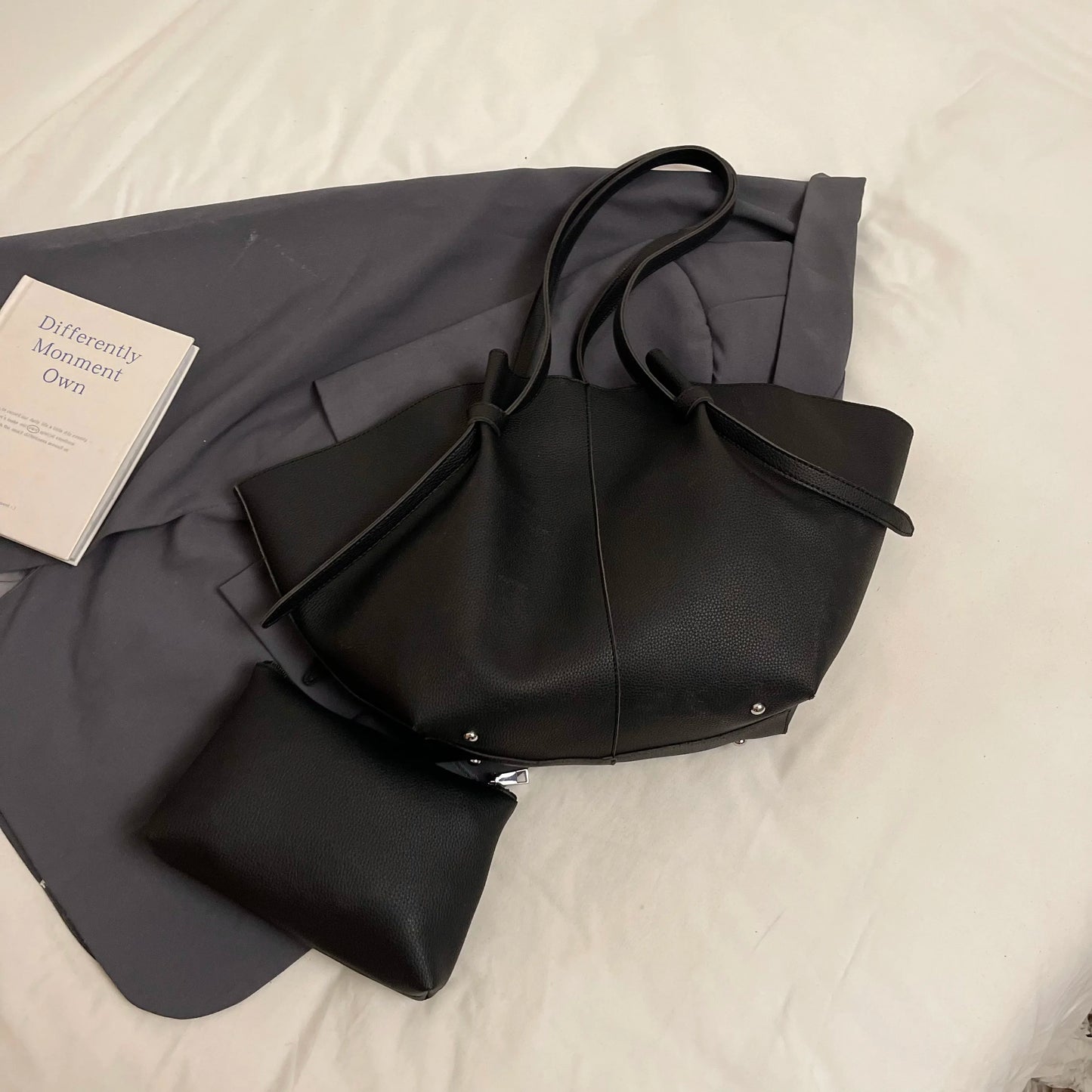 Branded Designer 2-IN-1 Shoulder Tote Bag for Women