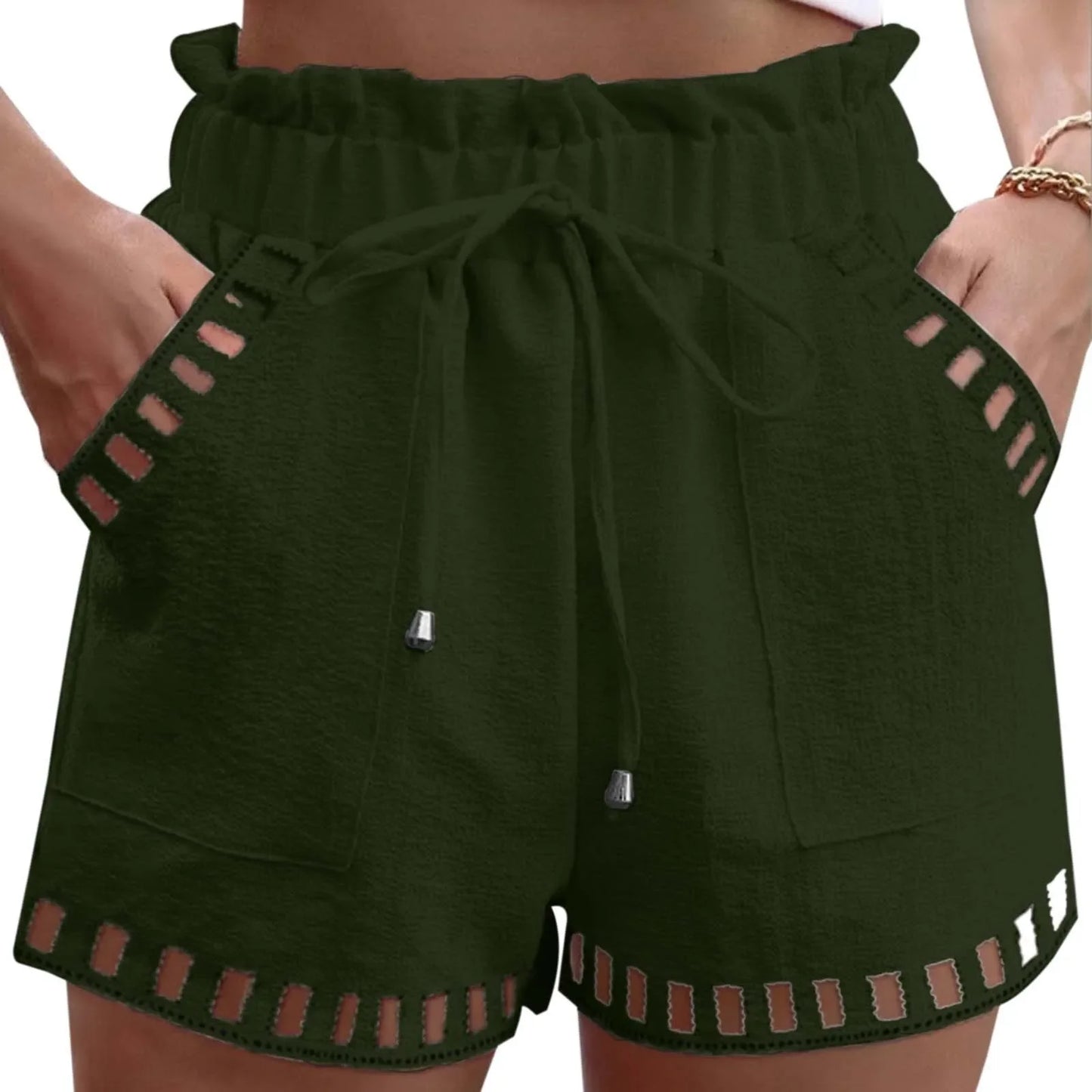 High Waist Beach Shorts