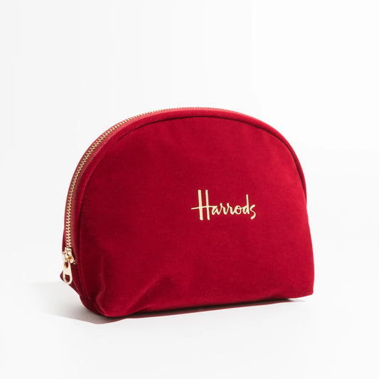 Velvet Letter Clutch