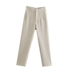 High Waist Slim Pencil Pants