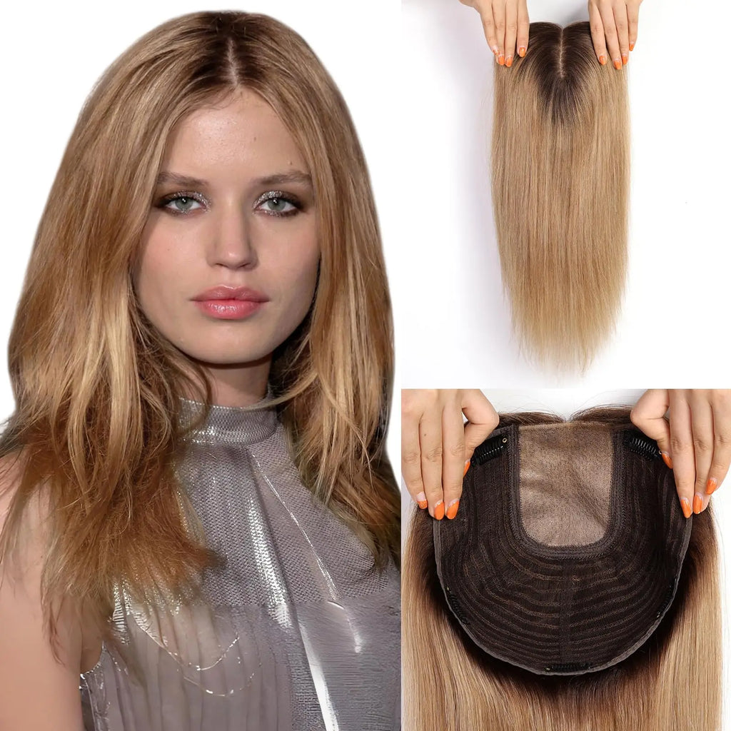 Remy Hair Topper