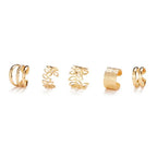 Crystal Clip Ear Cuffs