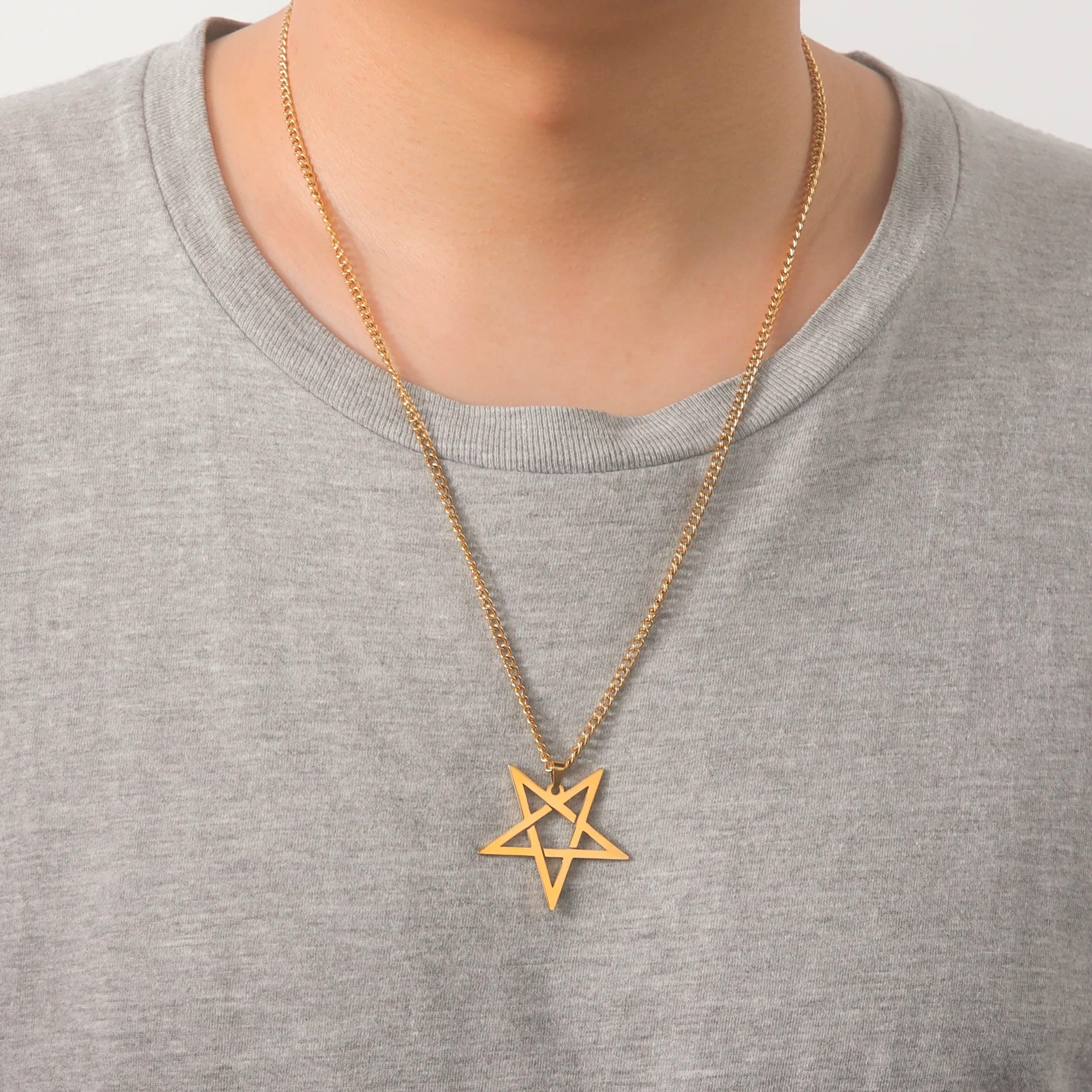 Unift Pentagram Gothic Necklace