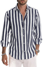 Solid Linen Office Shirt