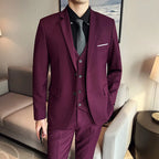 Three-Piece England-Style Banquet Suit