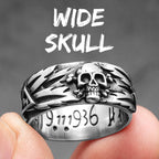 Gothic Skull Eagle Ring