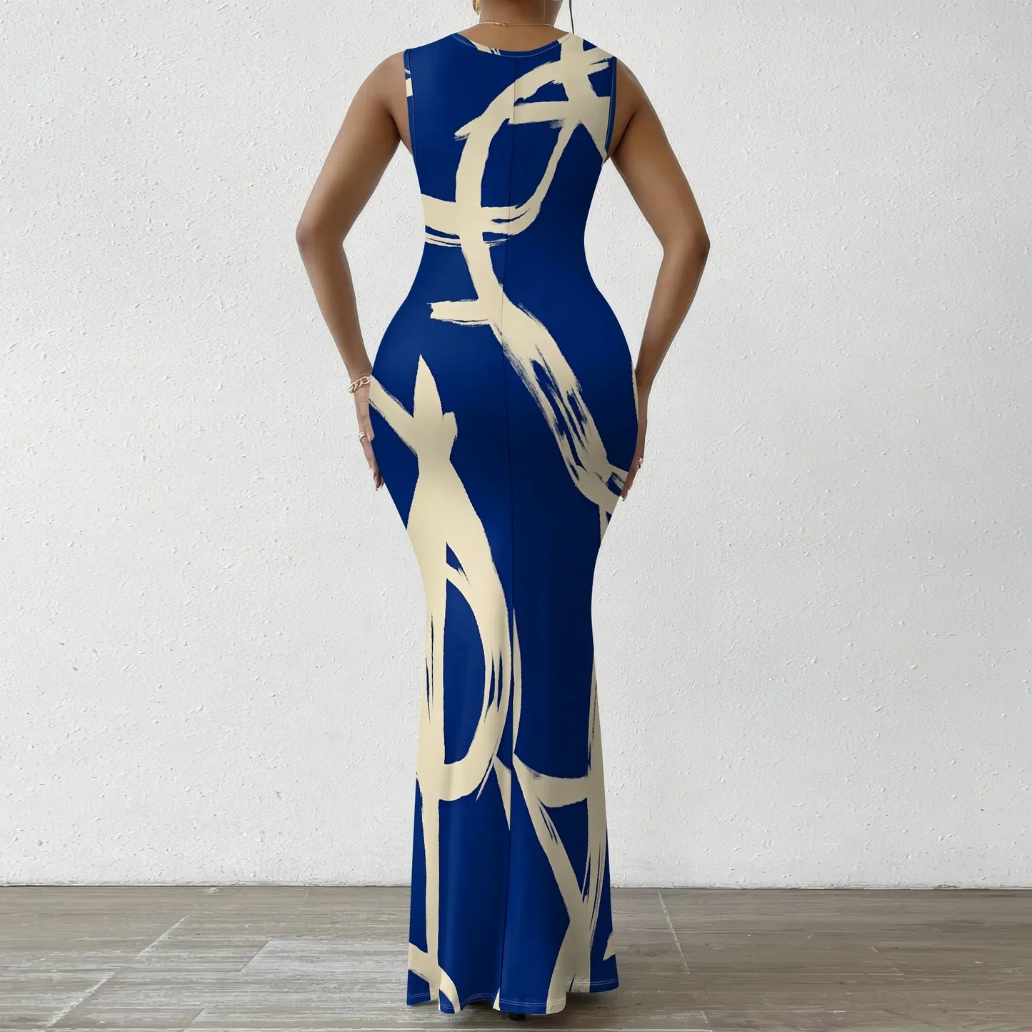 Summer Mermaid Maxi Dress