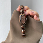 Oval Steel Watch