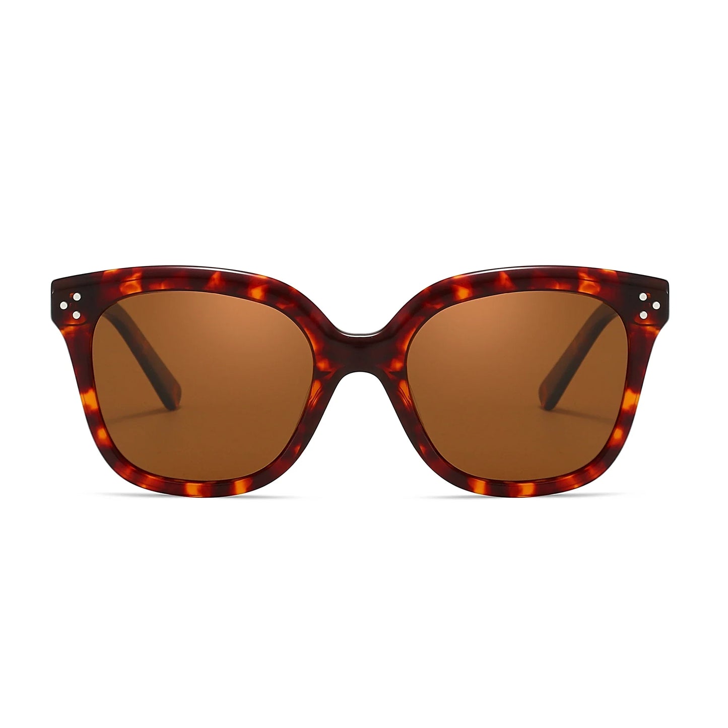 Square Polarized Acetate Sunglasses