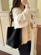 PU Bucket Shoulder Bag for Women