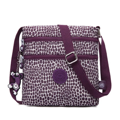 Nylon Shoulder Crossbody Bag