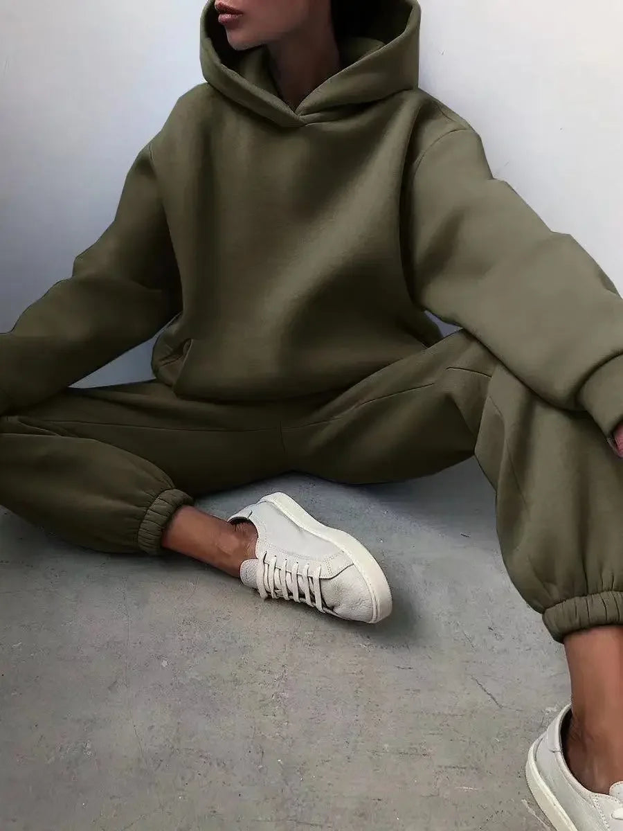 Oversized Winter Tracksuit Set