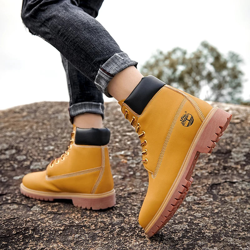 High-Top Ankle Boots