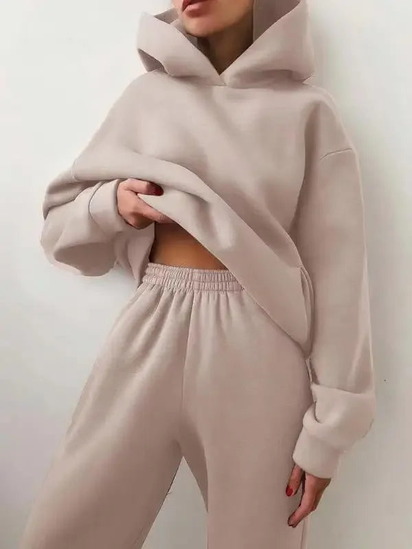 Oversized Winter Tracksuit Set