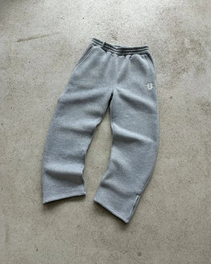 KERESLINA Tie-Dye Wide-Leg Sports Pants