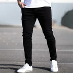 Slim Denim Zipper Jeans