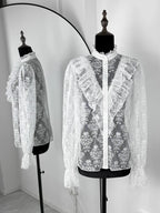 Lace Turtleneck Shirt