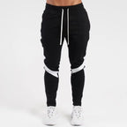 Drawstring Running Pants Full Length