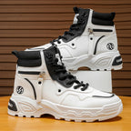 Soft-Sole High-Top Leisure Boots
