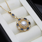 Black Gold Pearl Pendant