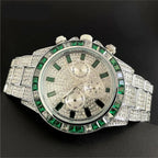 DITALING Rainbow Diamond Quartz Watch