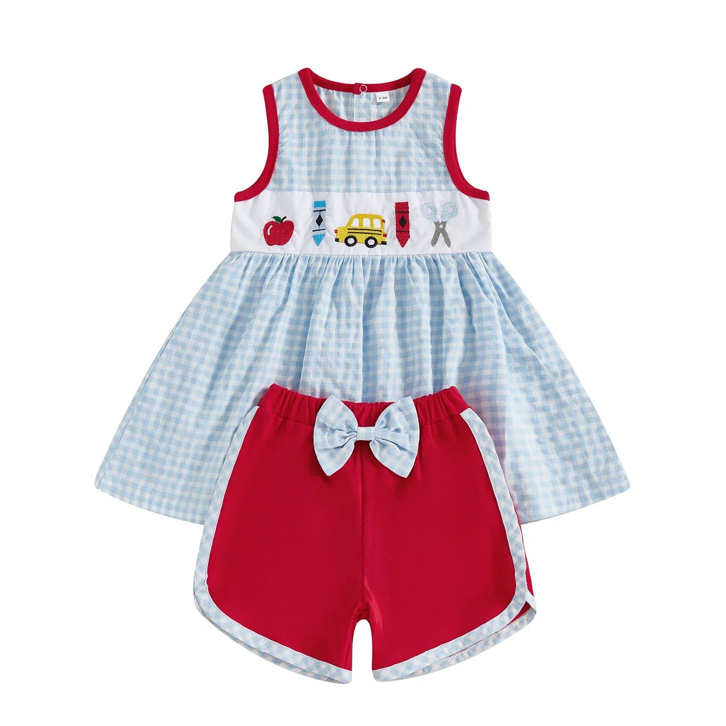 Baby Girl Summer Outfit Set