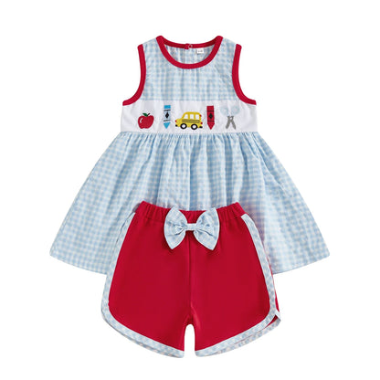 Baby Girl Summer Outfit Set