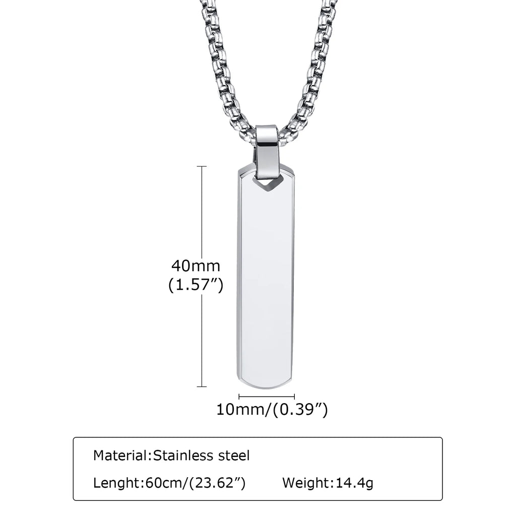 Mprainbow Vertical Layer Necklace
